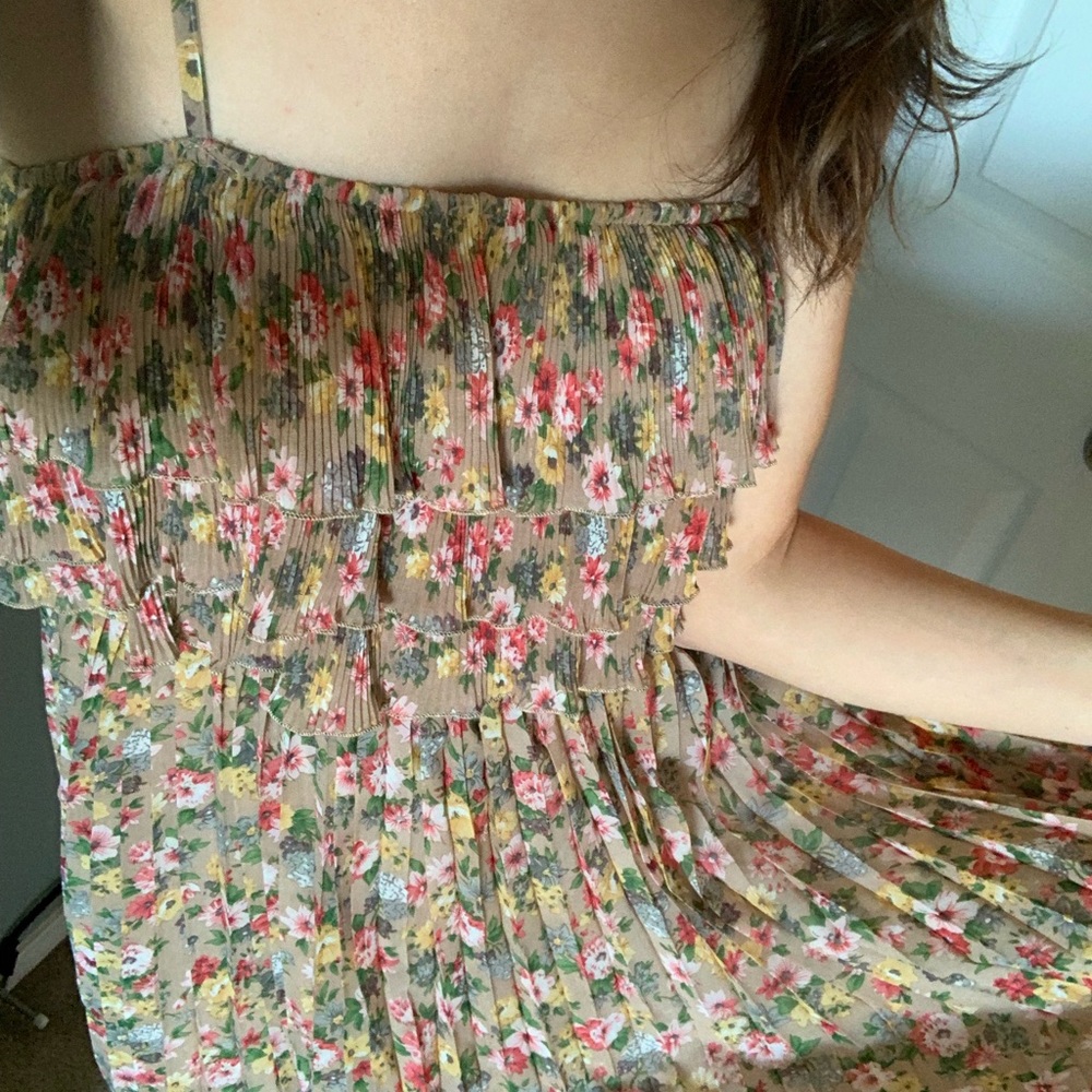 Fall Floral Flowy dress